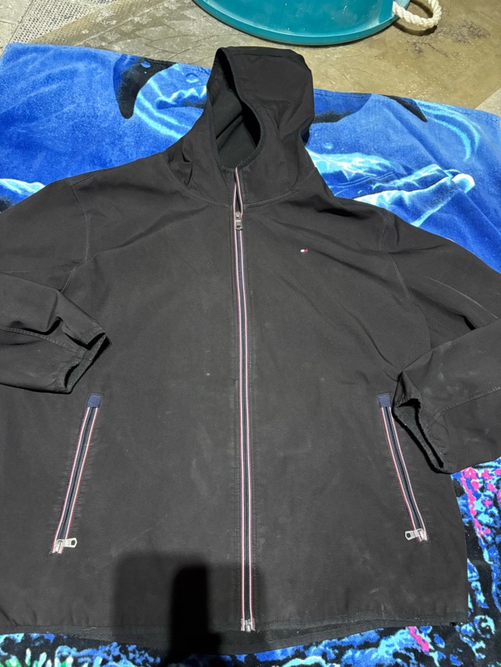 Tommy Hilfiger Men's Water-Resistant Jacket Xl